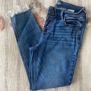 Old Navy Rockstar Super Skinny Ankle Mid-Rise Jean